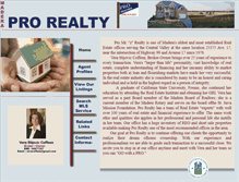 Tablet Screenshot of maderaprorealty.com